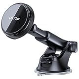 APPS2Car for MagSafe Car Mount, Magnetic Wireless Car Phone Mount Dashboard Windshield, Grey