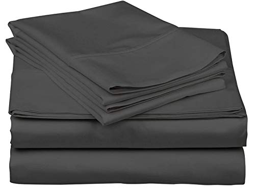 Book Cover RV Short Queen Sheet Set 400 Thread Count Egyptian Cotton Made for RV, Camper & Motorhomes Cool and Breathable 4 PCs Sheet Set 15