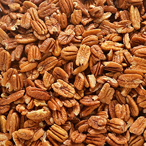 Book Cover Pecan Shop Just harvested Unsprayed Raw Wild-Harvested 4 lb Fresh Texas Native Pecan Halves-Fresh Direct Ship