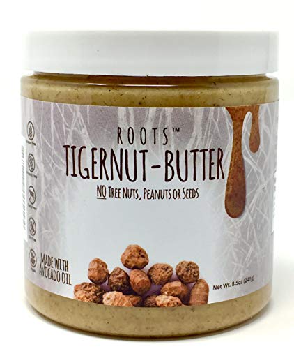 Book Cover ROOTS Tigernut Butter - Aip Diet and Paleo, Vegan Compliant - Allergen Friendly - Nut Free, Seed Free, Gluten Free, Soy Free - Tiger nut - Aip Snack - (8.5 ounces each) Original Flavor