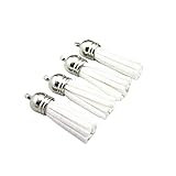 QIANHAILIZZ 40 Silver CCB 1-1/2 Inch Faux Suede Tassel Charm Keychain Cellphone Straps X38 (white)