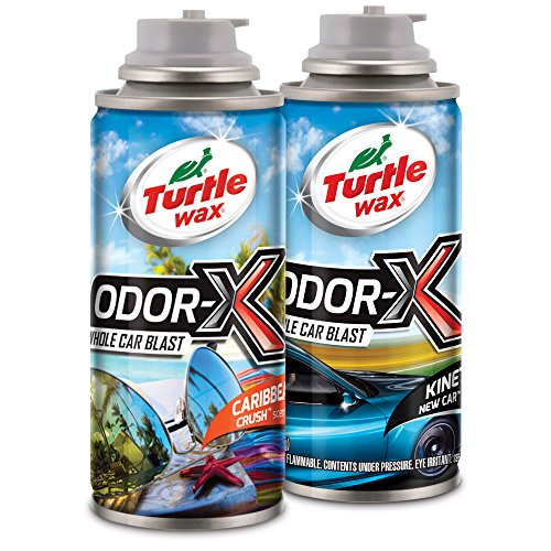 Turtle Wax 50830 Power Out Odor-X Whole Car Blast Multi-Pack, 4. Fluid_Ounces