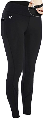 FITTIN Women's TikTok Butt Leggings - Workout Yoga Pants Running Sports Fitness Gym Joggers TIK Tok Black