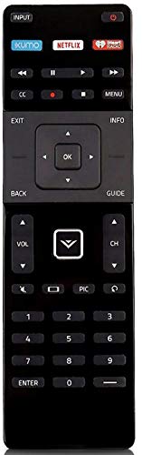 New XRT122 Remote for VIZIO Smart TV D32-D1 D32H-D1 D32X-D1 D39H-D0 D40-D1 D40U-D1 D55U-D1 D58U-D3 D60-D3 D65U-D2 E32-C1 E32H-C1 E40-C2 E40X-C2 E43-C2 E48-C2 E50-C1 D40F-E1 E55-C1 E65-C3 E65X-C2 E70-C