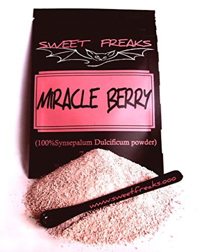 100% Organic Miracle Berry (Synsepalum Dulcificum) Powder