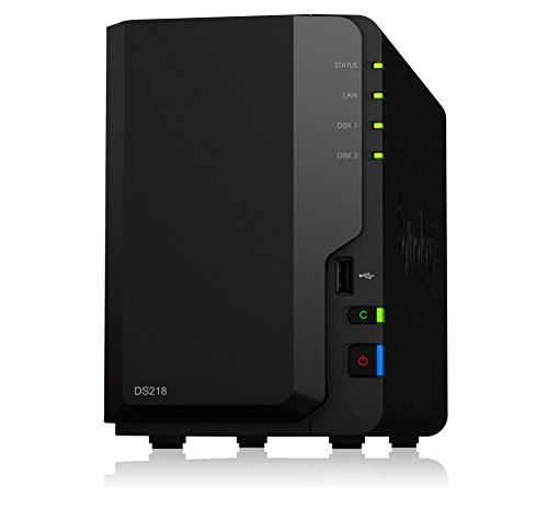 Synology 2 Bay NAS DiskStation DS218 (Diskless)