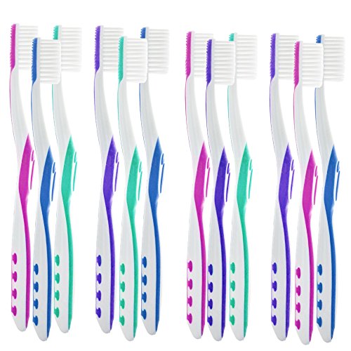 Super Soft, Tapered Bristle Toothbrush Assorted Colors