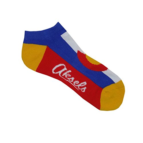 Aksels Colorado Flag State Pride Ankle Socks for Men and Women