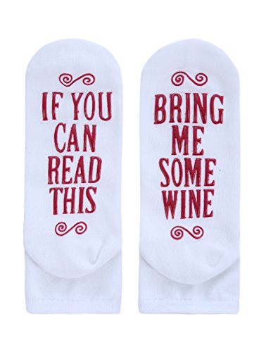 Women's Fun Socks Winter Funny Novelty Cute Cotton Crew Hosiery with Saying