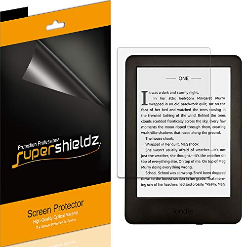 (3 Pack) Supershieldz Designed for New Kindle (10th Generation 2019 Released) and Kindle Kids 6.0" (10th Generation) Screen Protector, Anti Glare and Anti Fingerprint (Matte) Shield