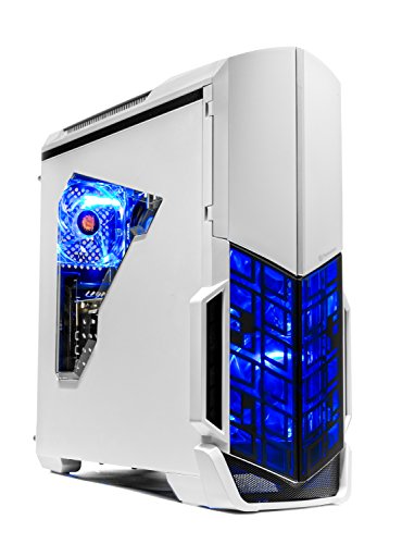 [Ryzen & GTX 1050 Ti Edition] SkyTech Archangel Gaming Computer Desktop PC Ryzen 1200 3.1GHz Quad-Core, GTX 1050 Ti 4GB, 8GB DDR4 2400, 1TB HDD, 24X DVD, Wi-Fi USB, Windows 10 Home 64-bit