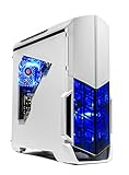 [Ryzen & GTX 1050 Ti Edition] SkyTech Archangel Gaming Computer Desktop PC Ryzen 1200 3.1GHz Quad-Core, GTX 1050 Ti 4GB, 8GB DDR4 2400, 1TB HDD, 24X DVD, Wi-Fi USB, Windows 10 Home 64-bit
