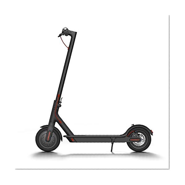 Xiaomi - Mi Scooter : Trottinette électrique noire élégante avec pneus antidérapant