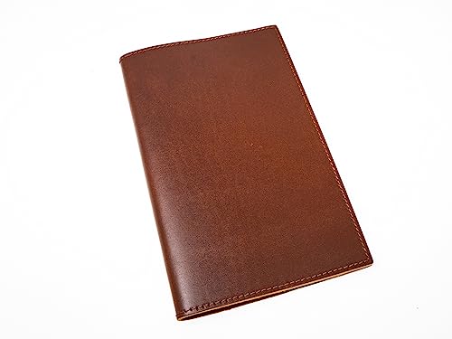 OleksynPrannyk Leather Journal Large 5" x 8.25" with Lined Pages Handcrafted Leather Cover Vintage Writing Notebook for Men, Women, Travelers, Business