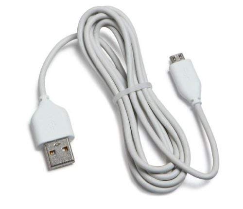 Book Cover Amazon Kindle Replacement USB Cable, White (Works with Kindle Fire, Touch, Keyboard, DX, and Kindle) SHIPPING FROM USA (1, White) 2-Pack