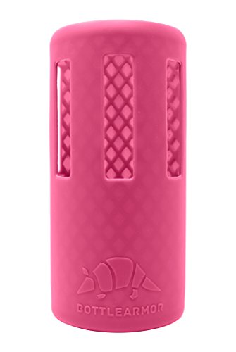 BottleArmor Protective Silicone Sleeve for Hydro Flask Water Bottles with DropShield Technology (Maroon, 24 oz)