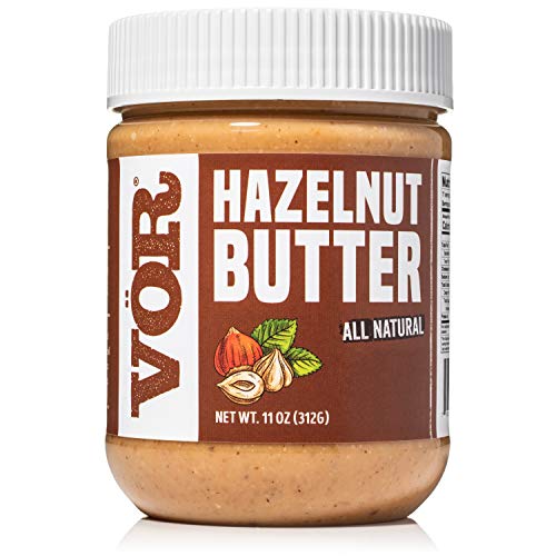 Vör Pure Hazelnut Butter Spread (11oz) | Only One Ingredient | Vegan, Paleo, Keto, Whole 30… (11oz Jar)