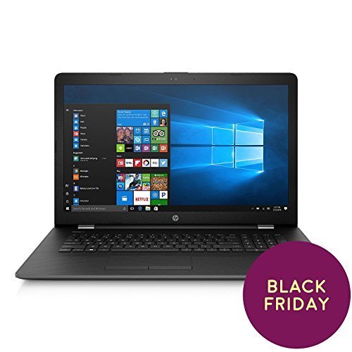 HP 17.3" HD+ Notebook (2018 New), Intel Core i3-7100U Processor 2.4 GHz, 8GB Memory, 2TB Hard Drive, Optical Drive, HD Webcam, Backlit Keyboard, Windows 10 Home, Smoke Gray