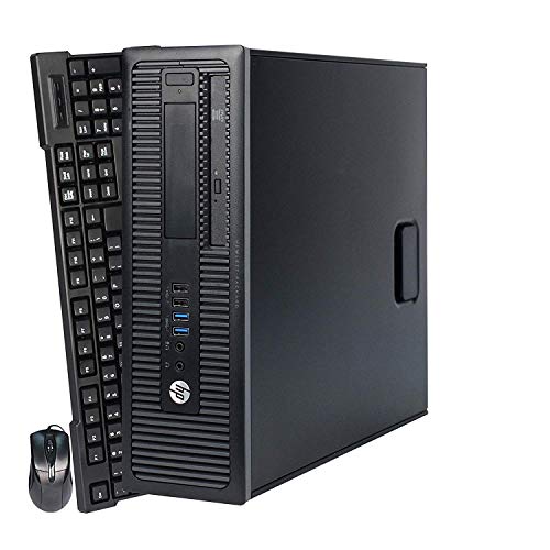HP EliteDesk 800 G1 SFF i7-4770 3.40Ghz 16GB RAM 2TB HDD 240GB SSD Win 10 Pro (Renewed)