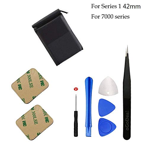 oGoDeal Battery Repair Tool Set Replacement for Apple Watch Series 1 A1803 and (1st generation) A1554 42 mm