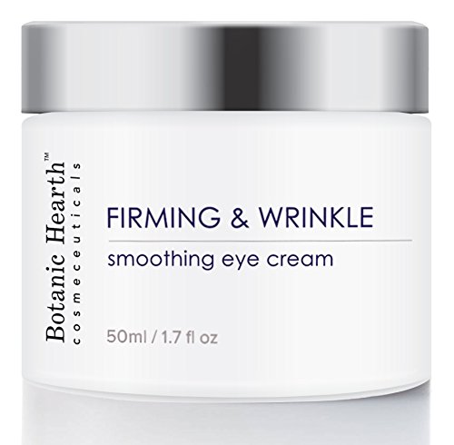 Eye Cream by Botanic Hearth - Firming, Wrinkle Cream & Anti Aging Moisturizer for Face & Neck, Promotes Bright and Even Skin Tone, 1.7 fl oz