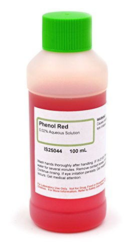 0.02% Aqueous Phenol Red Solution, 100mL - The Curated Chemical Collection