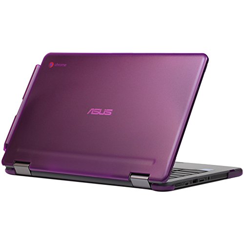 mCover Hard Shell Case for 11.6-inch ASUS Chromebook Flip C213SA Series Laptop - Purple