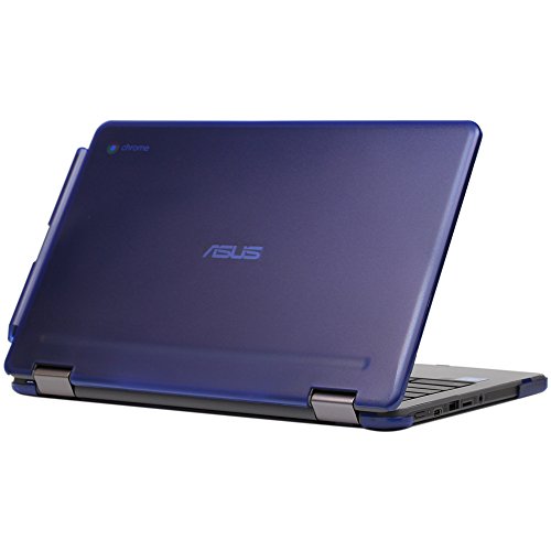 mCover Hard Shell Case for 11.6-inch ASUS Chromebook Flip C213SA series laptop (11.6" Model: C213SA, Blue)