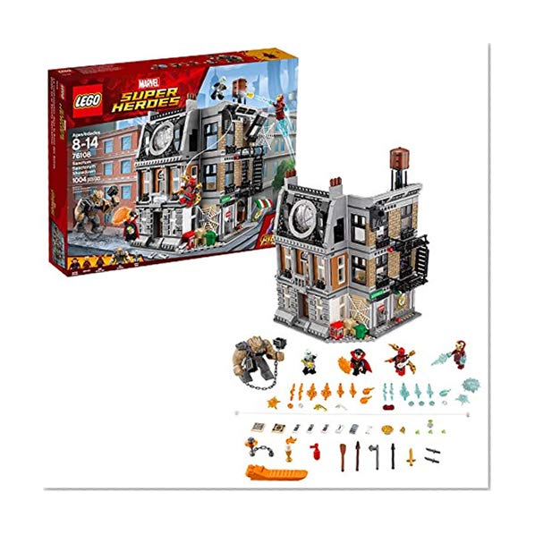 Book Cover LEGO Marvel Super Heroes Avengers: Infinity War Sanctum Sanctorum Showdown 76108 Building Kit (1004 Piece)