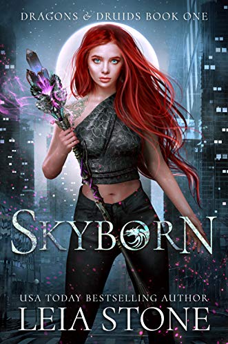Book Cover Skyborn (Dragons and Druids Book 1)