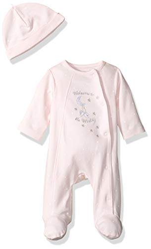 Little Me Baby Girls' Footie and Hat