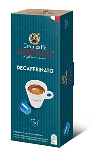 Book Cover Gran Caffè Garibaldi Nespresso compatible capsules - 60 Count (Decaffeinato)