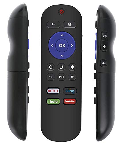 New TV Remote fit for INSIGNIA Roku TV NS-RCRUS-17 NS-32DR420NA16 NS-32DR420NA16A NS-32DR420NA16B NS50DR710NA17 NS-40DR420NA16 NS-40DR420NA16B NS43DR710NA17 NS-43DR710NA17 NS-48DR420NA16 NS-50DR710NA