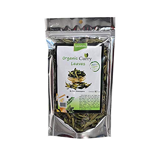 Organic Indian Dried Curry Leaves 0.7Oz (20g)