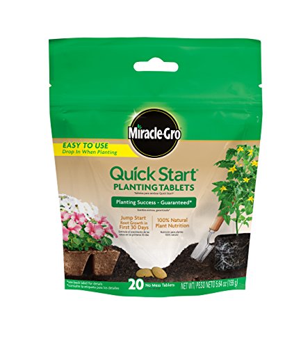 Book Cover Miracle-Gro Quick Start Planting Tablets