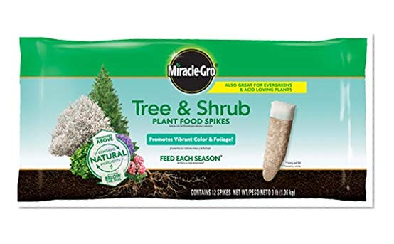 Book Cover Miracle-Gro Tree & Shrub Fertilizer Spikes - 12 PK