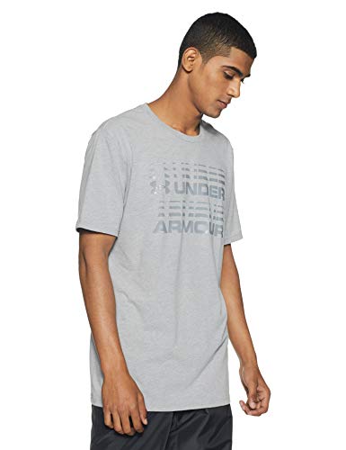 Under Armour Men's Wordmark Glitch Short Sleeve