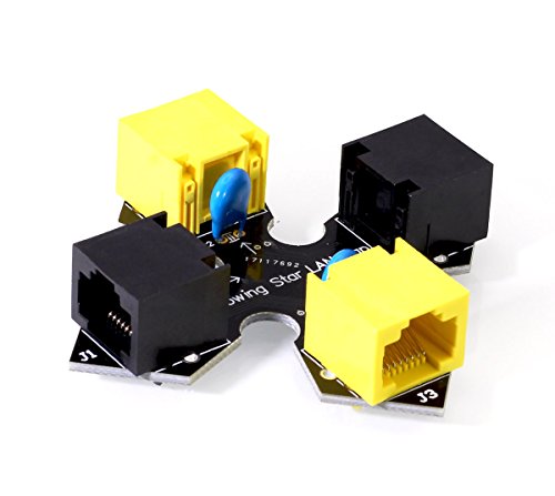 Throwing Star LAN Tap Network Packet Capture Mod 100% Original Replica Monitoring Ethernet Communication Haker Tool