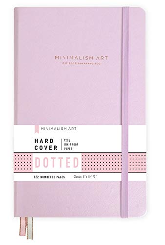 Book Cover Minimalism Art, Premium Hard Cover Notebook Journal, Classic 5