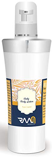 RAAM Baby Lotion with Natural Calendula & Chamomile | Lightly Scented and Non-Greasy