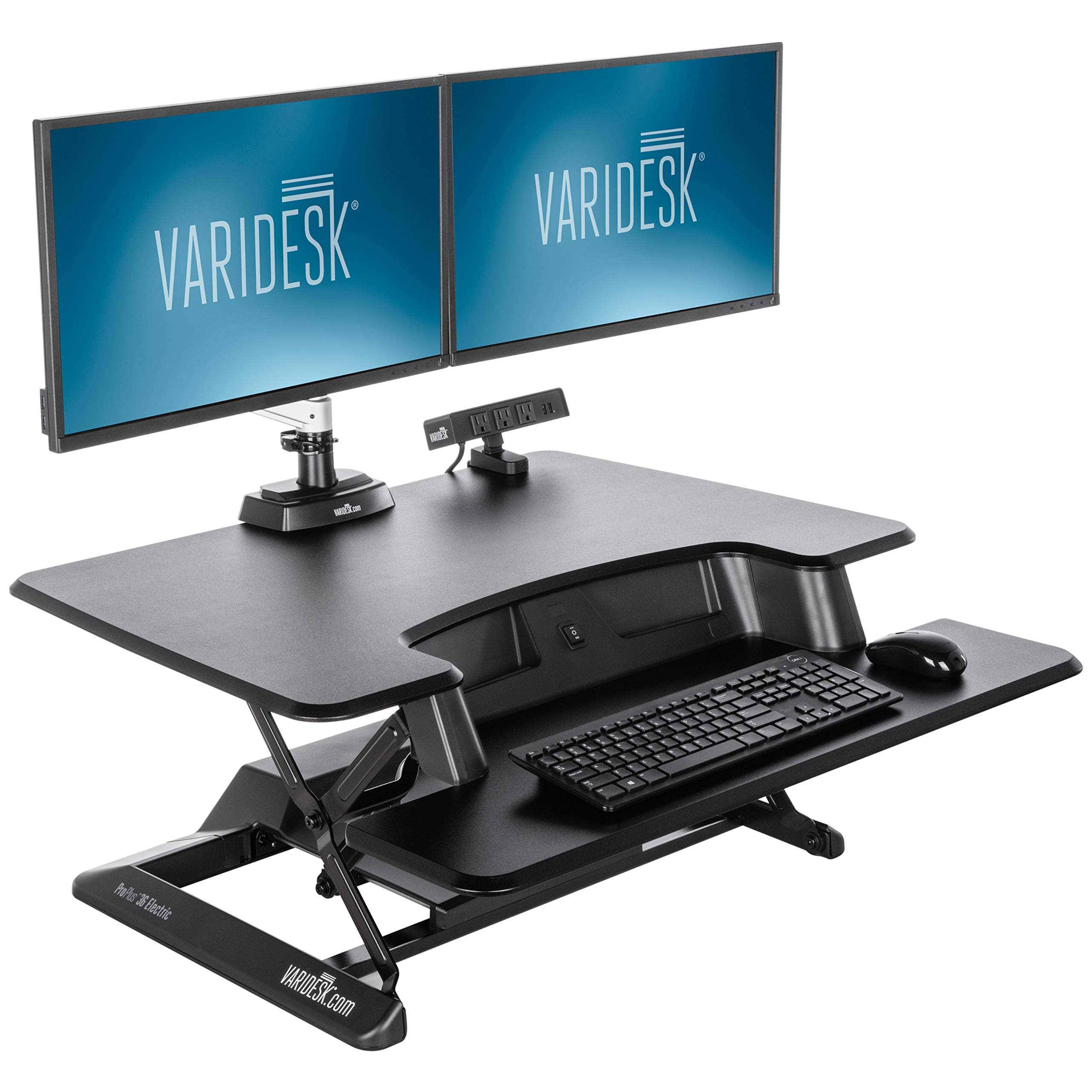 Vari VARIDESK - Electric Desktop Converter for Dual Monitors (36 Inch)