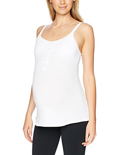 Amazon Brand - Arabella Women's Henley Nursing Tank