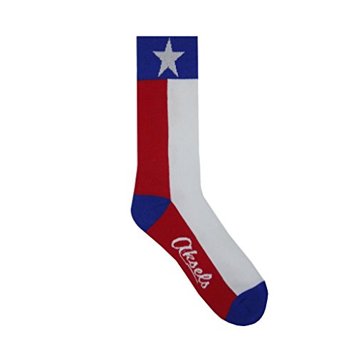 Aksels Texas Flag Calf Socks for Men and Women