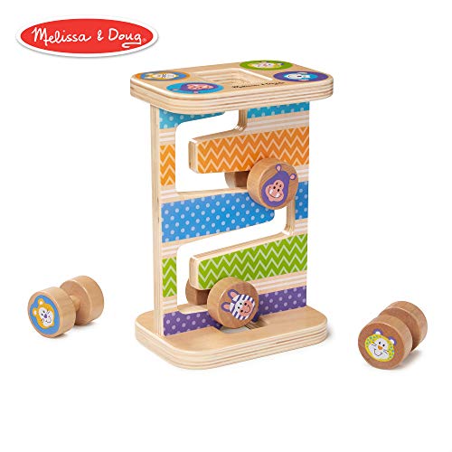 Melissa & Doug Safari Zig-Zag Tower Early Development Toy