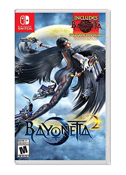 Book Cover Bayonetta 2 (Physical Game Card) + Bayonetta (Digital Download) - Nintendo Switch