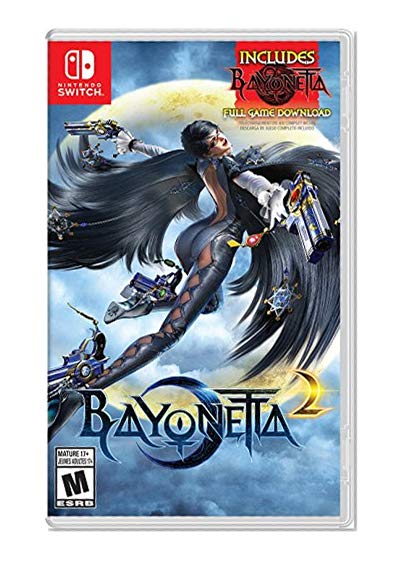 Bayonetta 2 (Physical Game Card) + Bayonetta (Digital Download) - Nintendo Switch