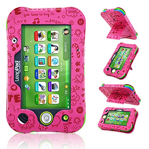 LeapPad Ultimate Case, ACdream Leather Tablet Case for LeapPad ACdream Kids Learning Tablet(2017 release), (Pink Pattern)