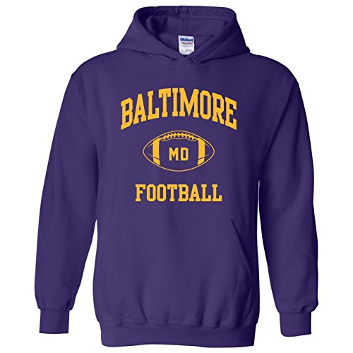 Book Cover City Classic Football Arch Hoodie