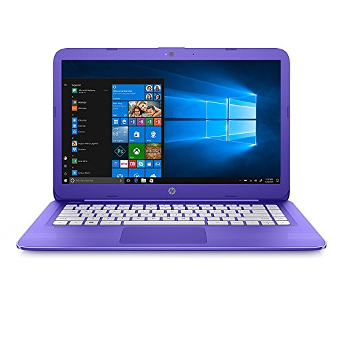 Book Cover 2018 HP Stream 14 inch Flagship Laptop (Intel Celeron N3050 1.6GHz, 4GB RAM, 32GB Solid State Drive, WiFi, HDMI, Windows 10 Home) Violet (Renewed)