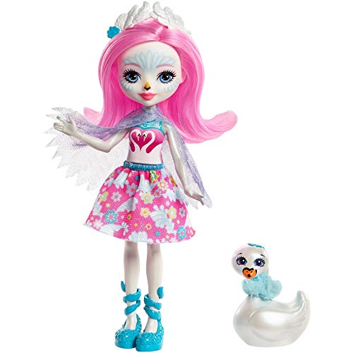 Enchantimals Saffi Swan Doll & Poise Figure [Amazon Exclusive]